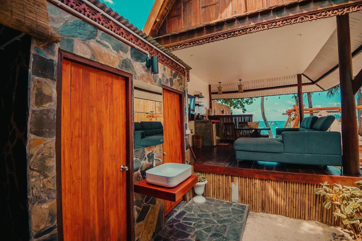 Natures Edge Beachfront Luxury Glamping Ko Tao Dış mekan fotoğraf